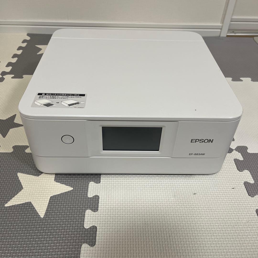 EP-883AW ホワイト プリンター【ジャンク品】