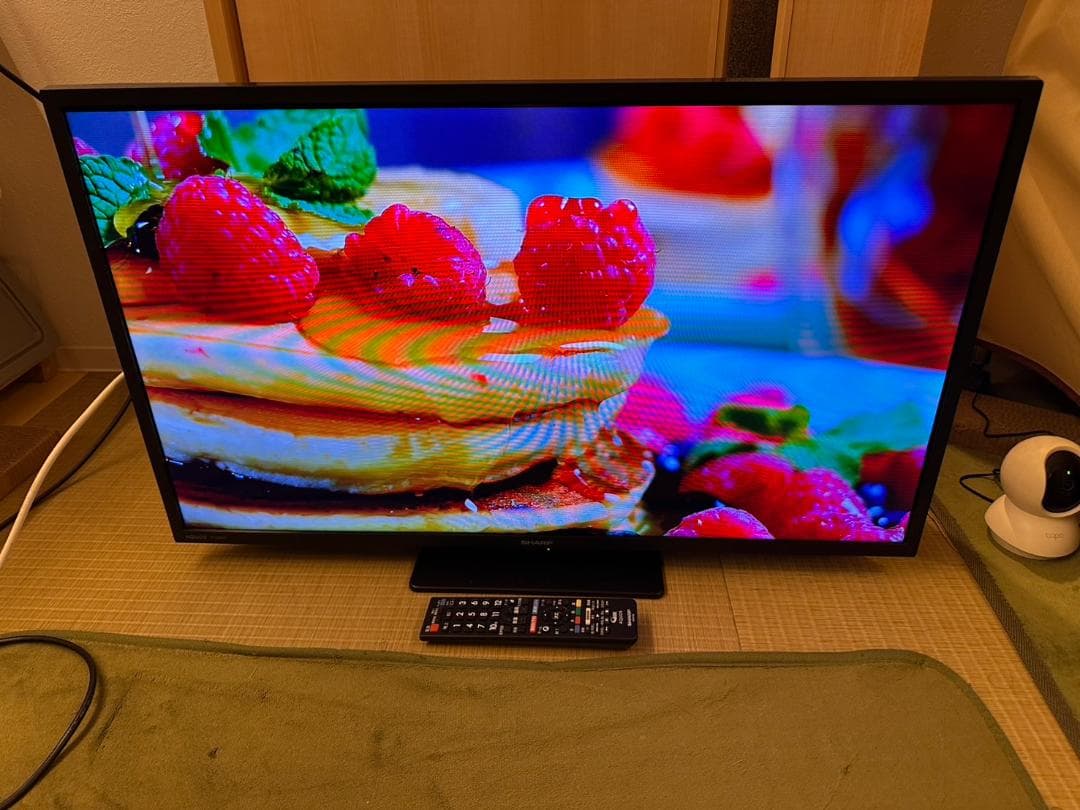 SHARP シャープ　32型　テレビ 2T-C32DE 2024年製　未使用近い