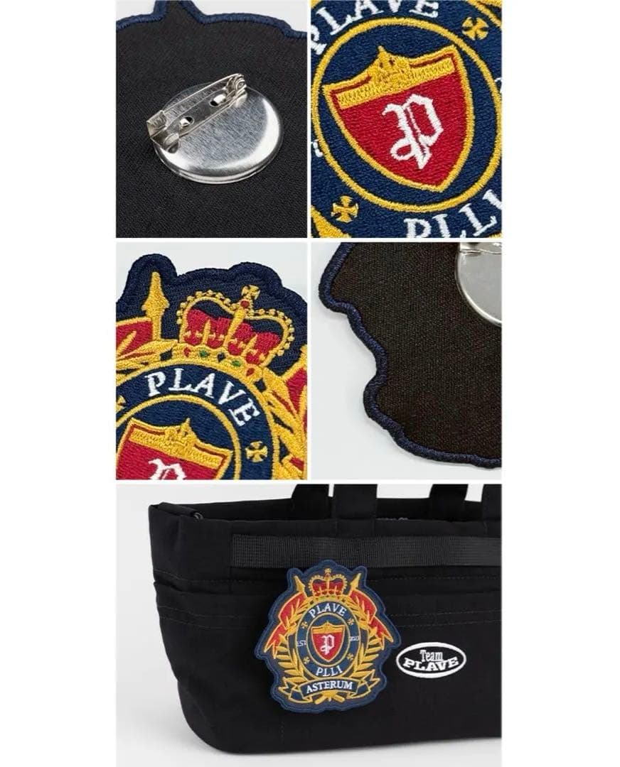 アイドル PLAVE EMBLEM PIN BADGE