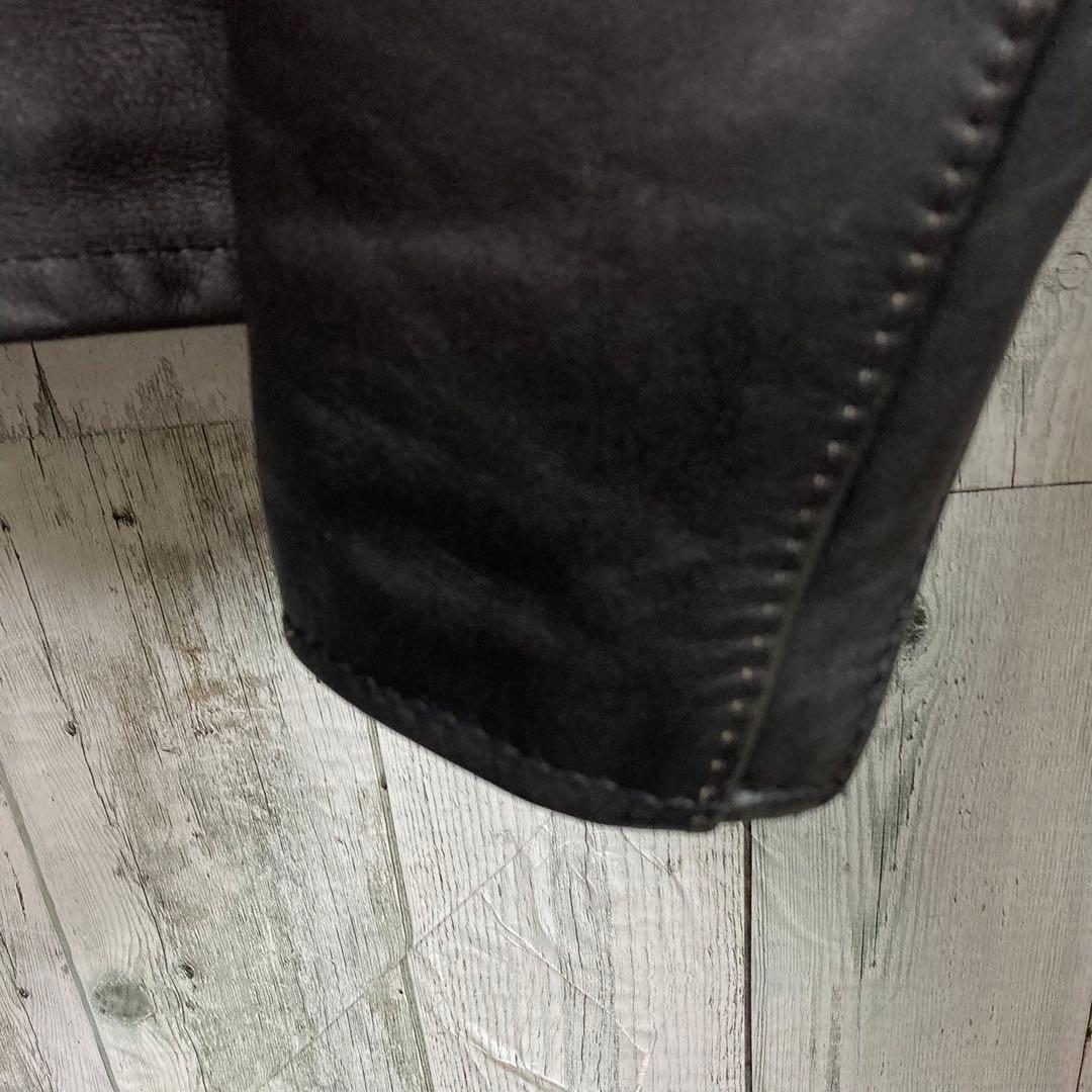 Schott ショット シングル ライダース ジャケット 36 ボアライナー付き