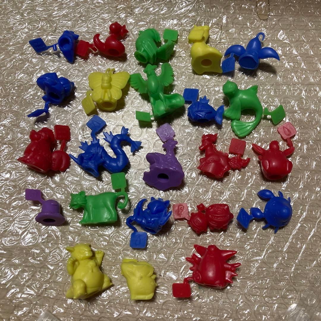 y*u様 ポケモンガチャ　塩ビ人形　消しゴムフィギュア フルコンプ　未切りあり