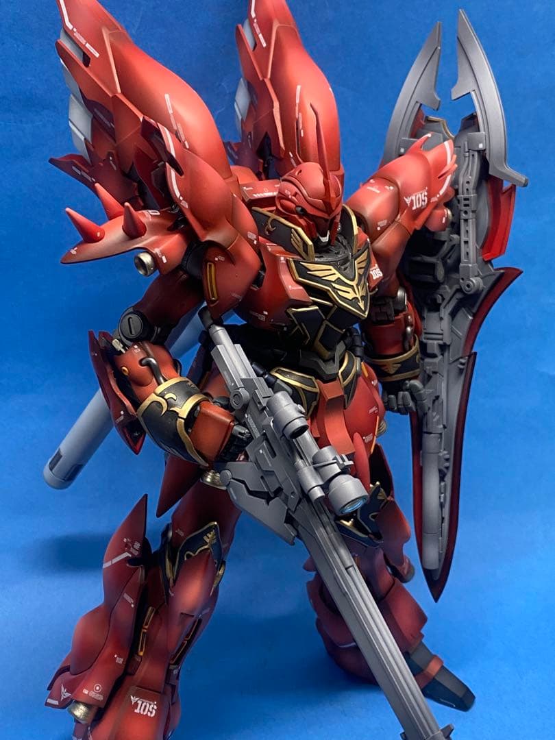 バンダイMGシナンジュプラモデル完成品
