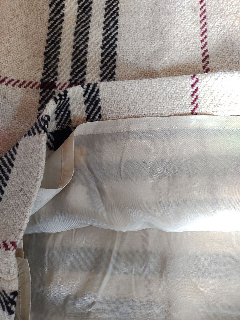 新品　BURBERRY メガチェック　スカート　ウール　大きいサイズ　ベージュ