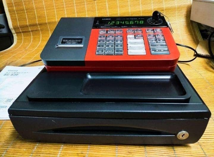 カシオレジスター　SE-S30　人気機種　送料無料　834001