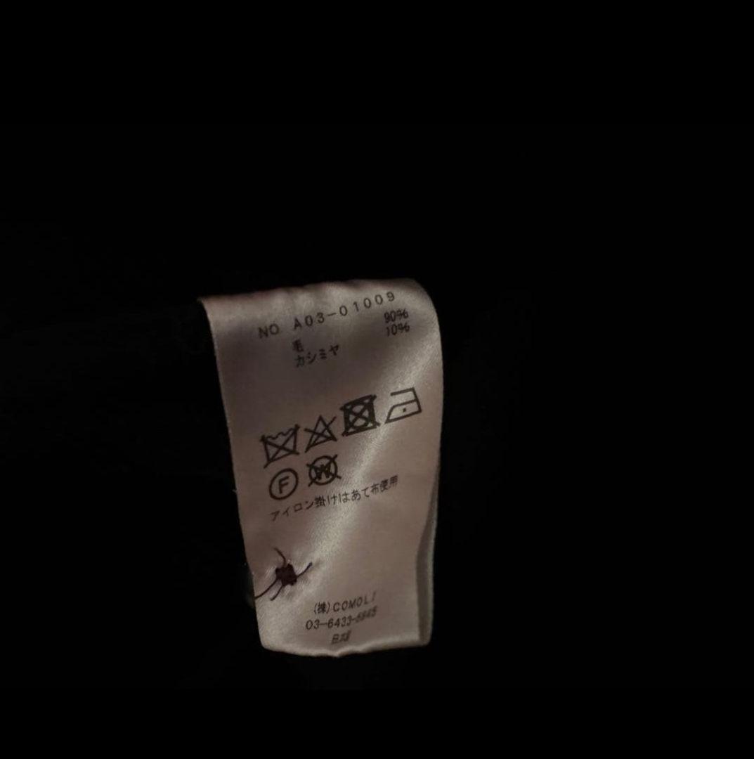 T*N様 COMOLI ウールカシミヤ オールインワン size2 BLACK