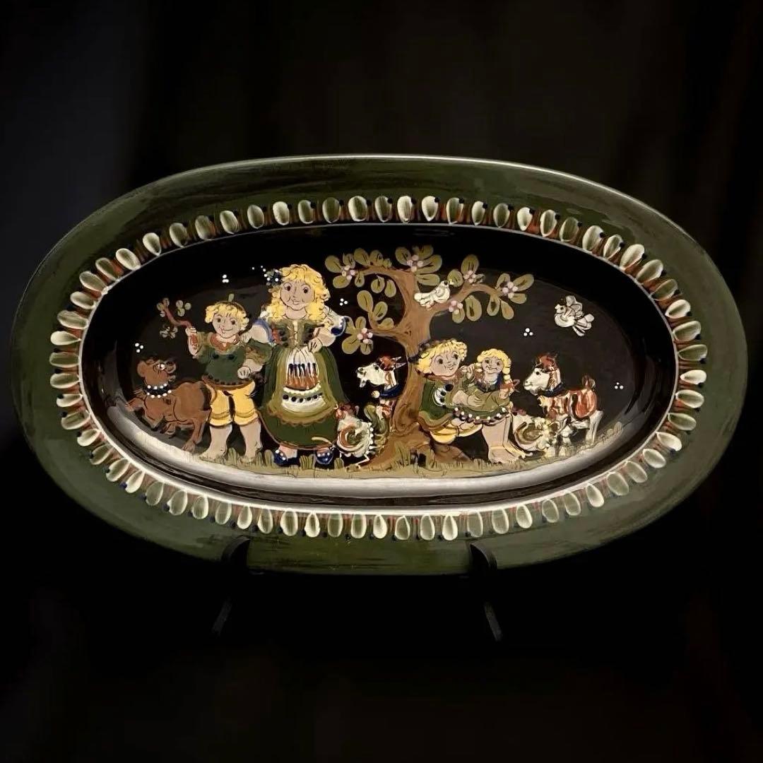 [希少] スイス　コーラー・ビール社製 ヴィンテージ　プレート　壁飾り'60