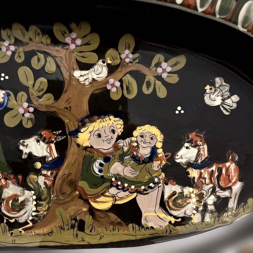 [希少] スイス　コーラー・ビール社製 ヴィンテージ　プレート　壁飾り'60