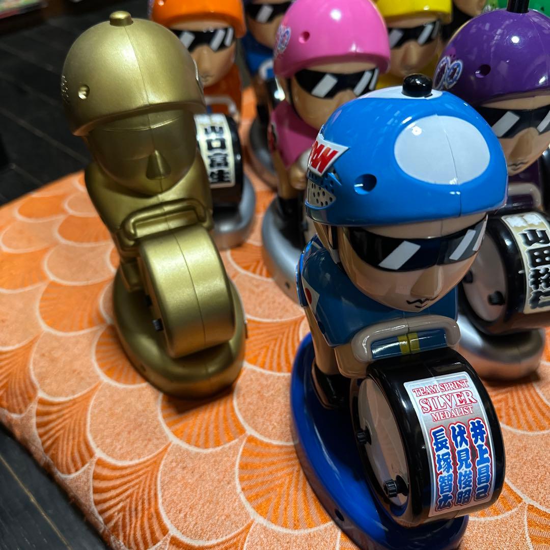 ケイリンマン　目覚まし時計　11体セット　当時品