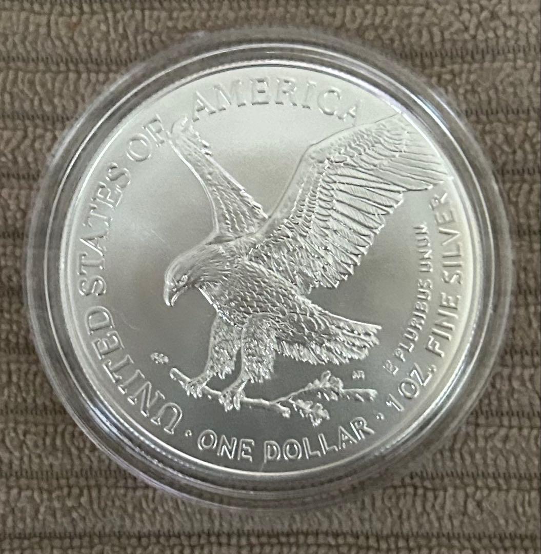 【新品】silver eagle イーグル銀貨2024 PCGS MS70
