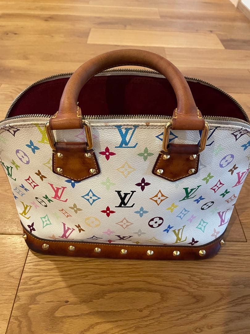 【正規品：美品】LOUIS VUITTON マルチカラー アルマ ハンドバッグ