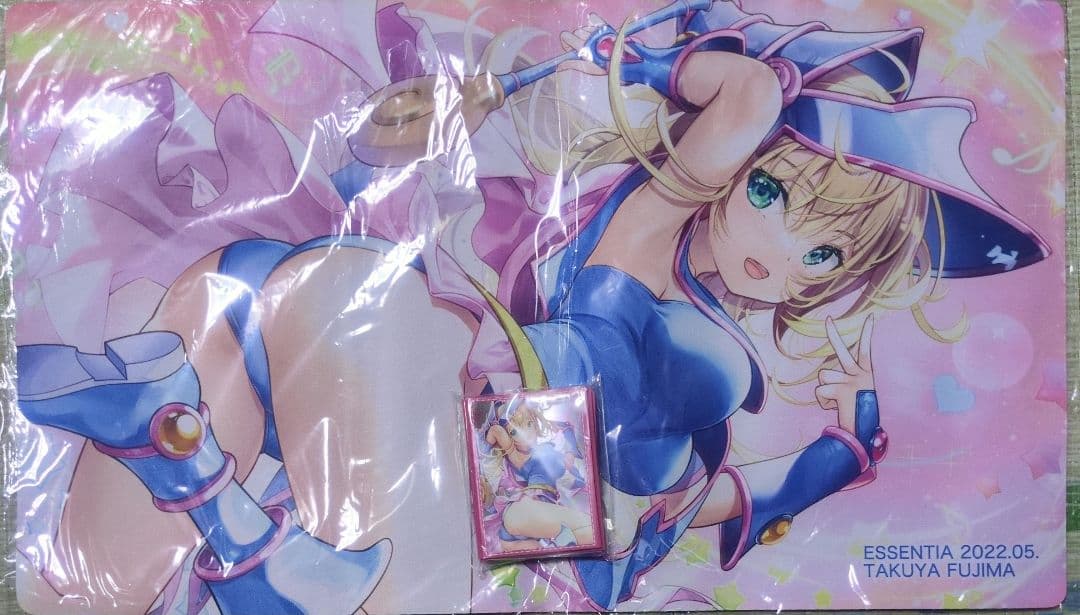 遊戯王 ブラックマジシャンガール プレイマット スリーブ 2点セット