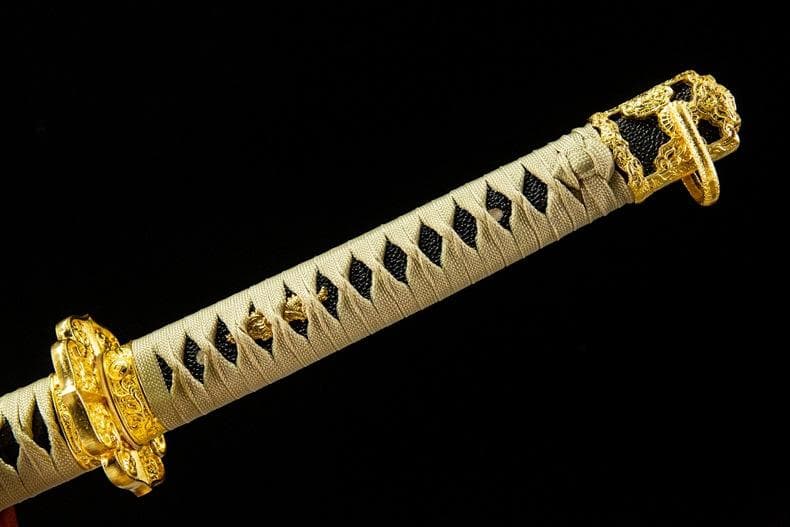 耀金太刀 日本刀 模造刀 居合刀 武士道 武蔵 鑑賞用 手鍛造打