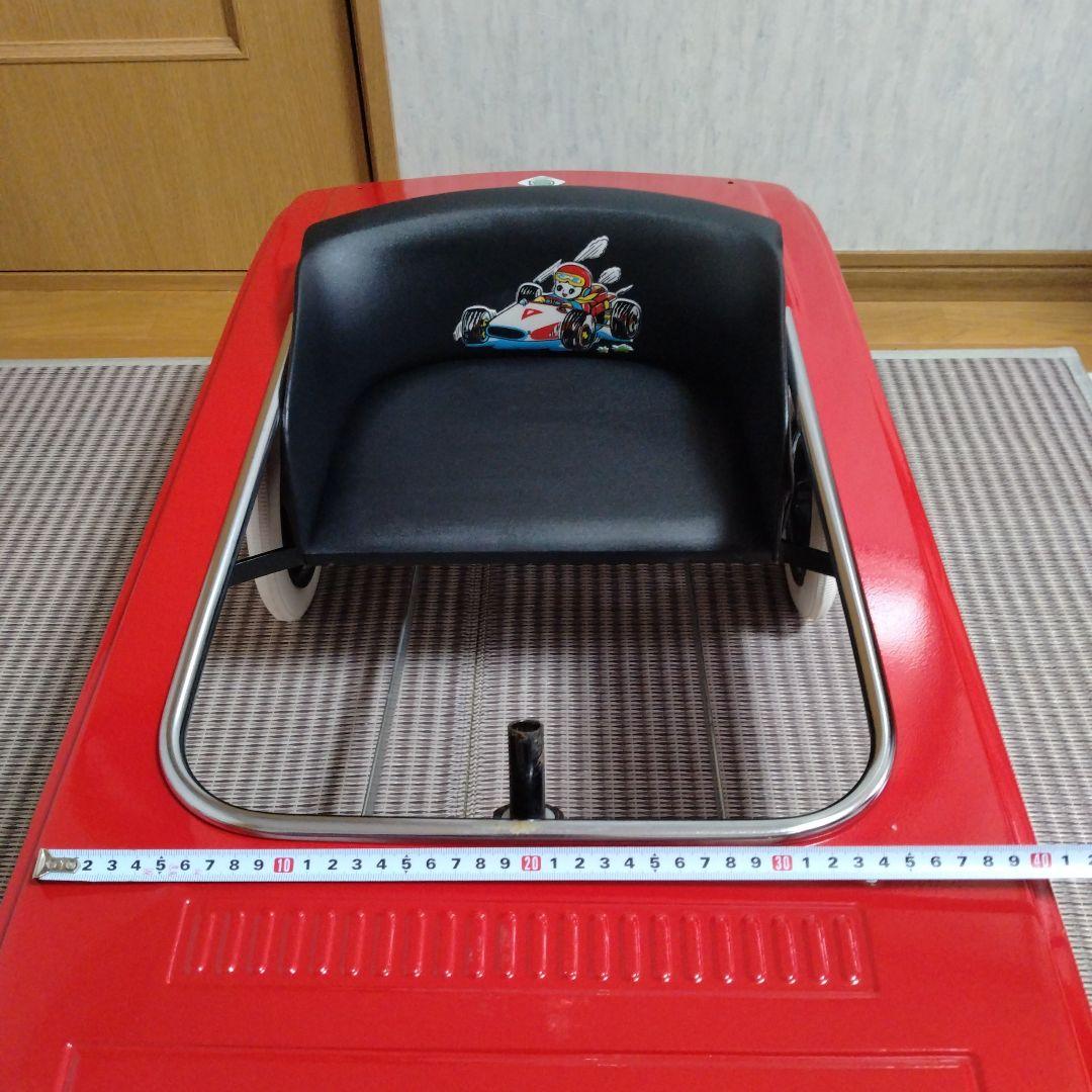 旧車　GTR　ペダルカー　ブリキ大型遊具　昭和レトロ　オブジェ　日本製　新品
