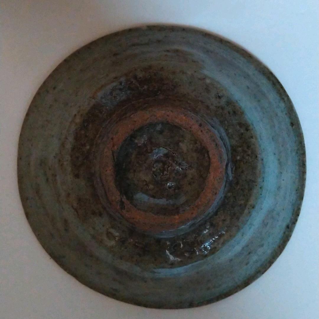 廣永窯　平茶碗　竹芳　坪島土平　川喜多半泥子　茶道具 茶碗 共箱