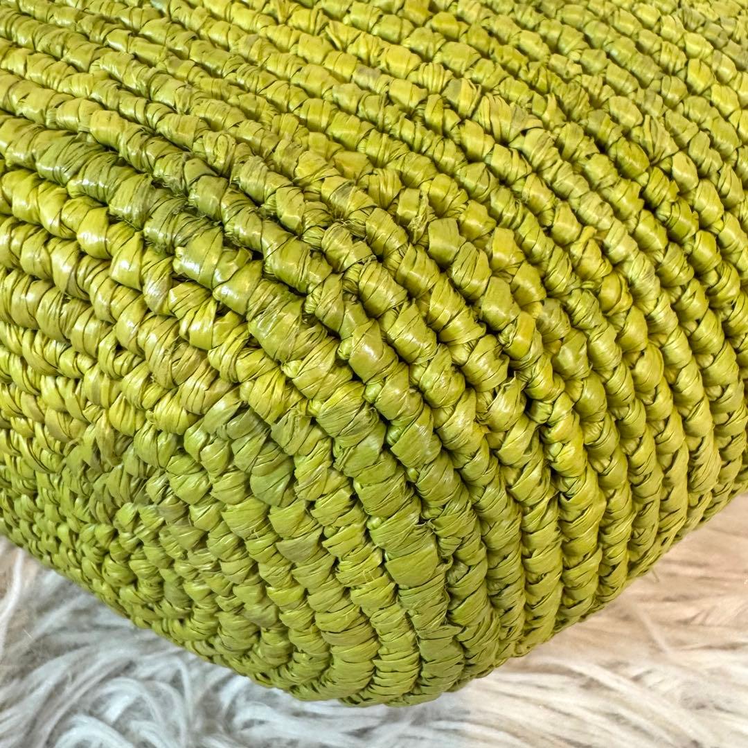 未使用級✨ロエベ ショルダーバッグ アナグラム バスケット スリットポシェット