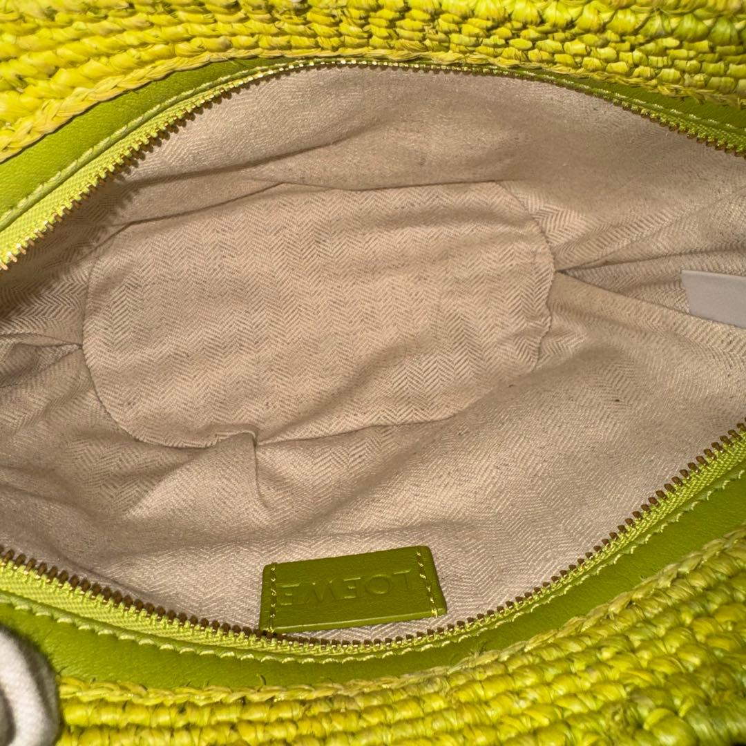 未使用級✨ロエベ ショルダーバッグ アナグラム バスケット スリットポシェット