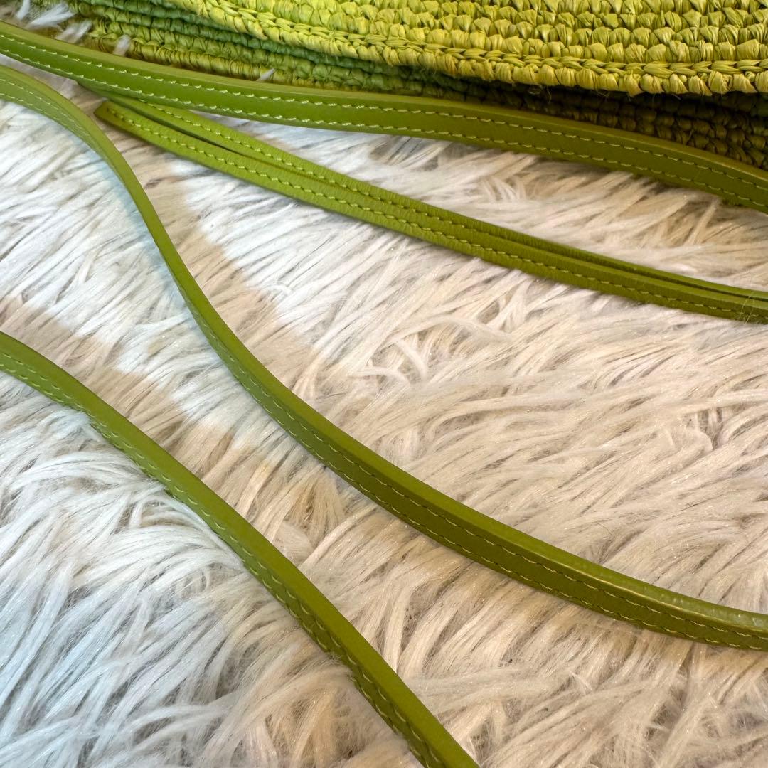 未使用級✨ロエベ ショルダーバッグ アナグラム バスケット スリットポシェット