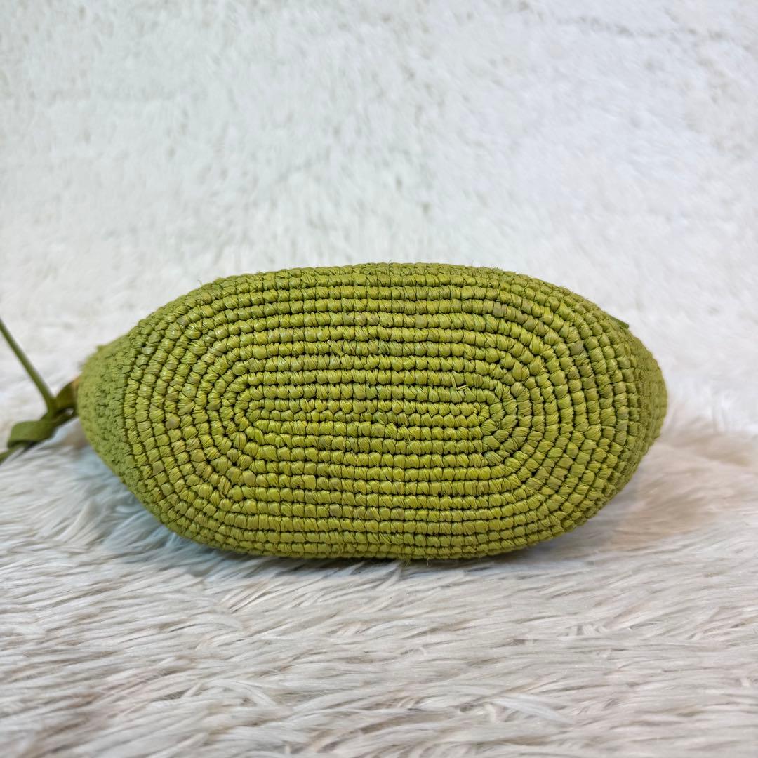 未使用級✨ロエベ ショルダーバッグ アナグラム バスケット スリットポシェット