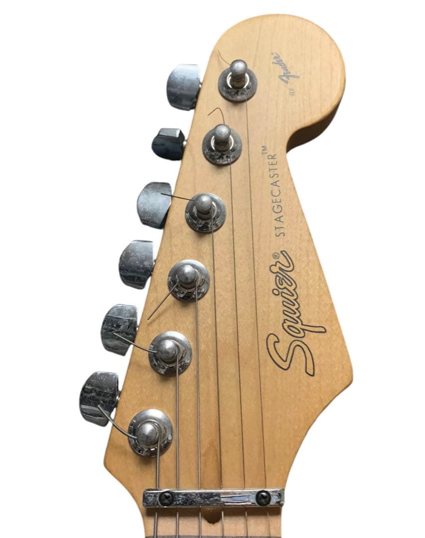 キ③Squier スクワイヤー　STG-38 ステージキャスター　fender