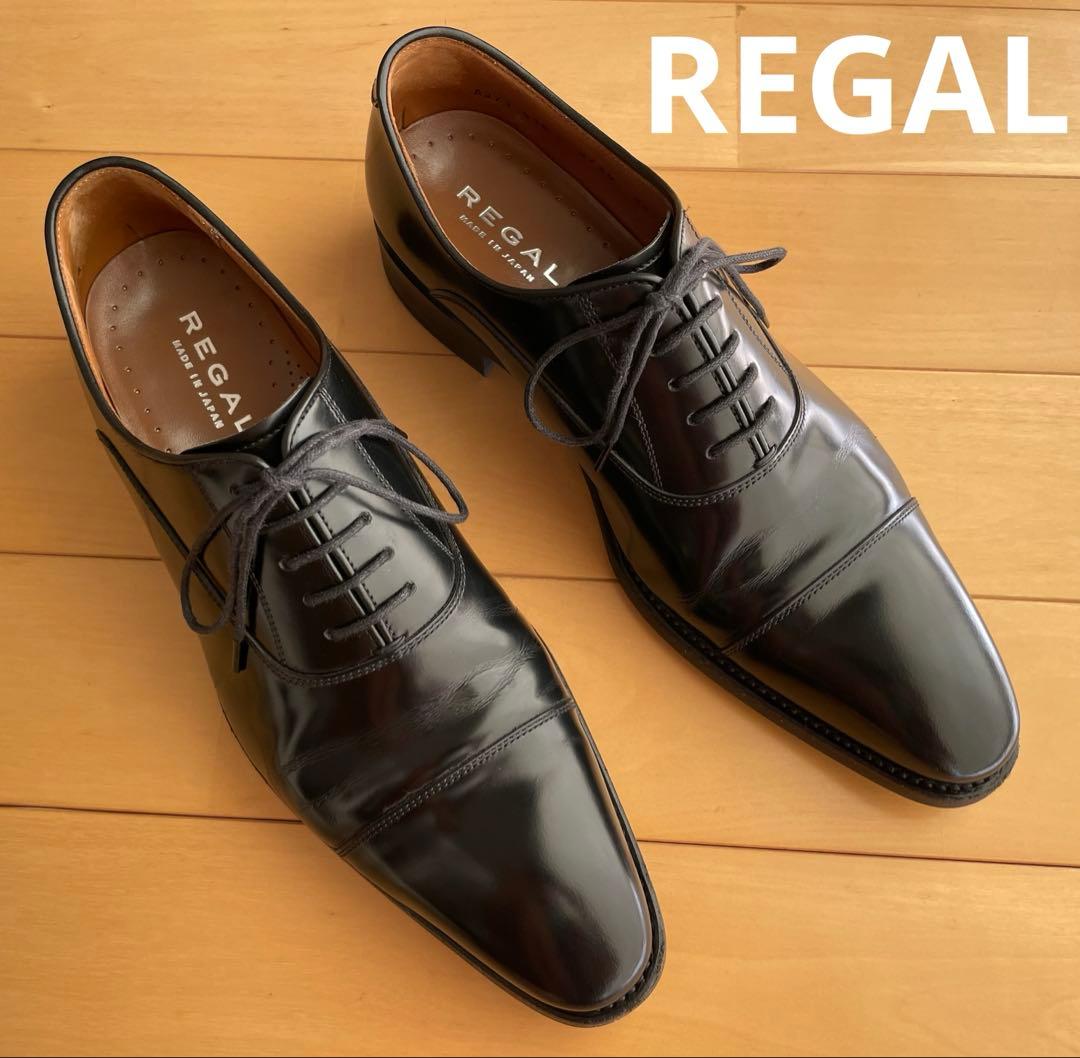 【リーガル】ストレートチップ　315R BD ブラック 25.0cm