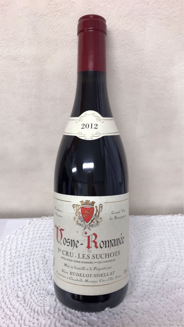 アラン　ユドロ　ノエラ　ヴォーヌ　ロマネ　1er レ　シュショ2012年