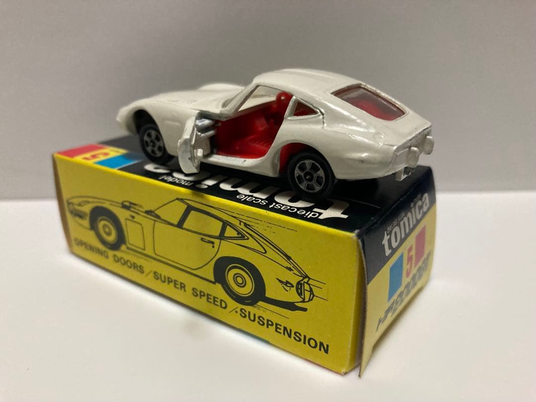 トミカ　日本製　トヨタ2000GT 1Aホイール　黒箱