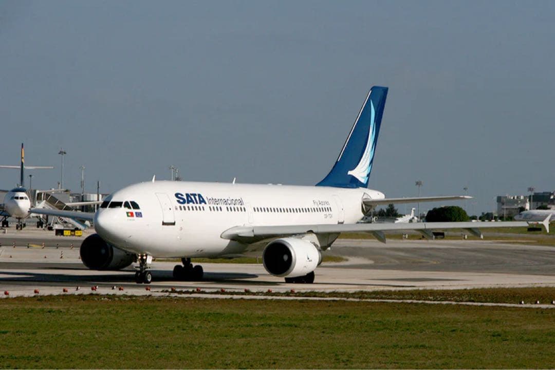 SATA航空 Aviationtag A310-300 EUマークカット