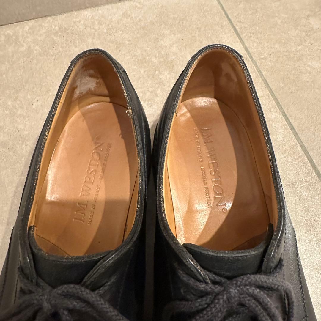 J.M.WESTON Golf 6E黒 ブラック 純正シューツリー付き