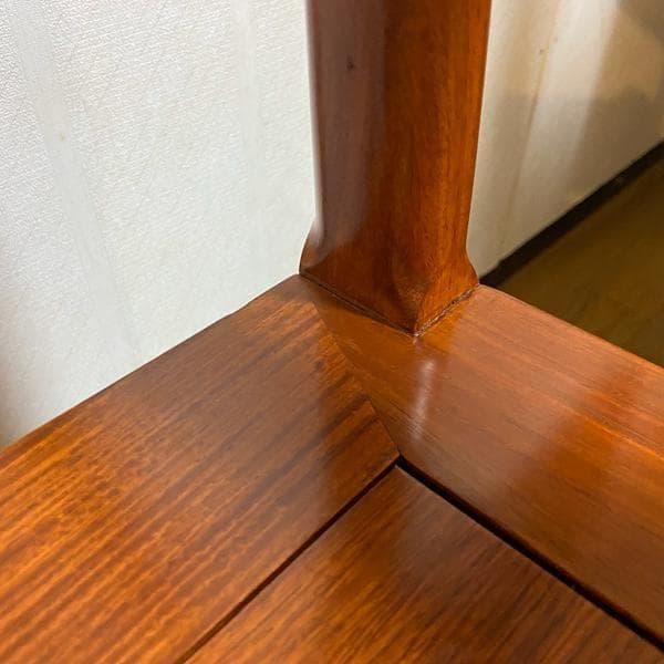 Y②高級 花梨？中国椅子 アンティーク風 インテリア 家具 木製 ひじ掛け 椅子