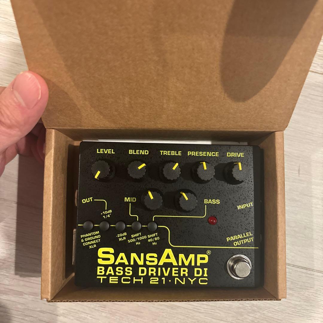 TECH21 Sansamp サンズ/DI V2 定番プリアンプ