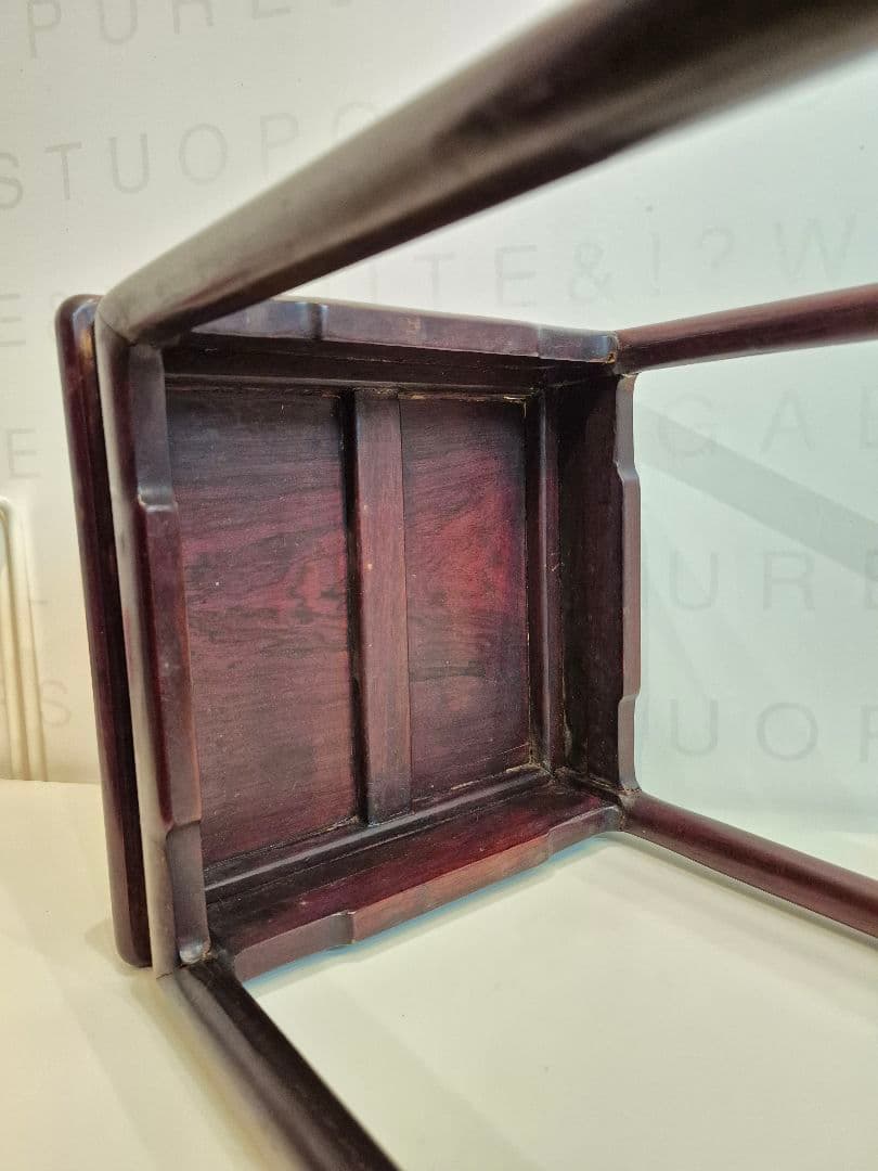 朝鮮　李朝　中国家具　花台　アンティーク家具　古民具　骨董　飾り台　送料込み②