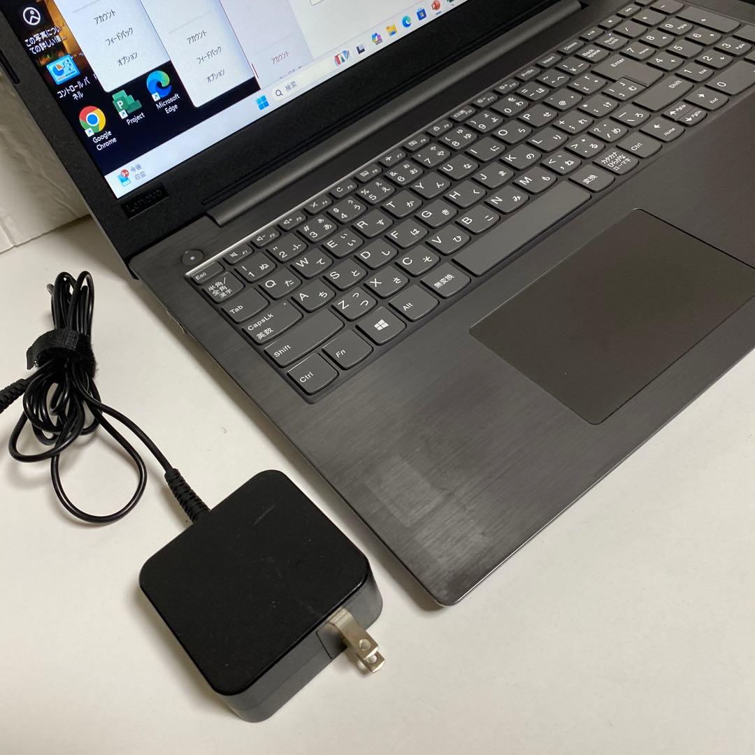 Windows11 オフィス付きWebカメラ　SSD美品　LENOVOノートPC