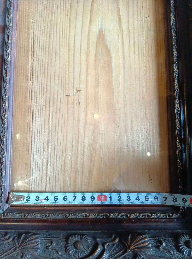 アンティーク　木製フレーム　額縁　ヴィンテージ