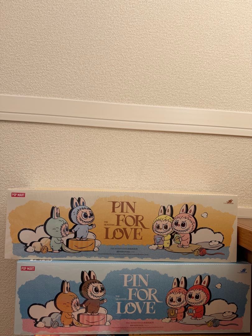 正規品新品未開封 イニシャルラブブ PIN FOR LOVE アソート2箱セット