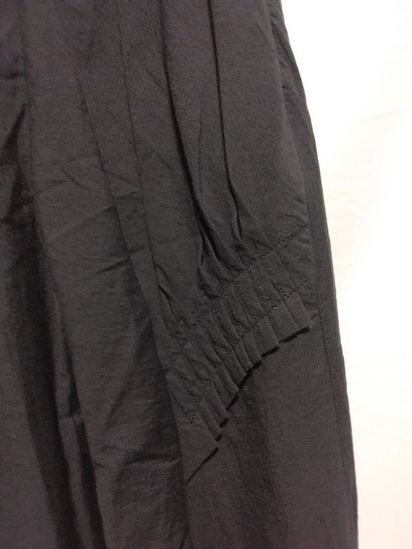 センソユニコ　慈雨　ジウ　40 ワイドパンツ　ブラック　春夏