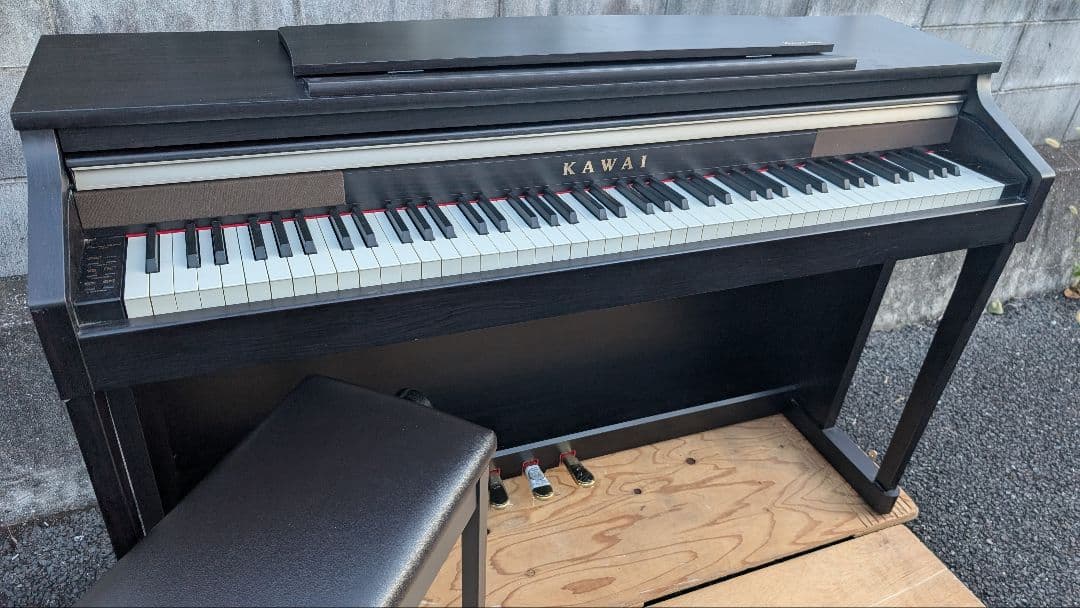 送料込み 大人気木製鍵 KAWAI 電子ピアノ CA17R 2015年製 激美品