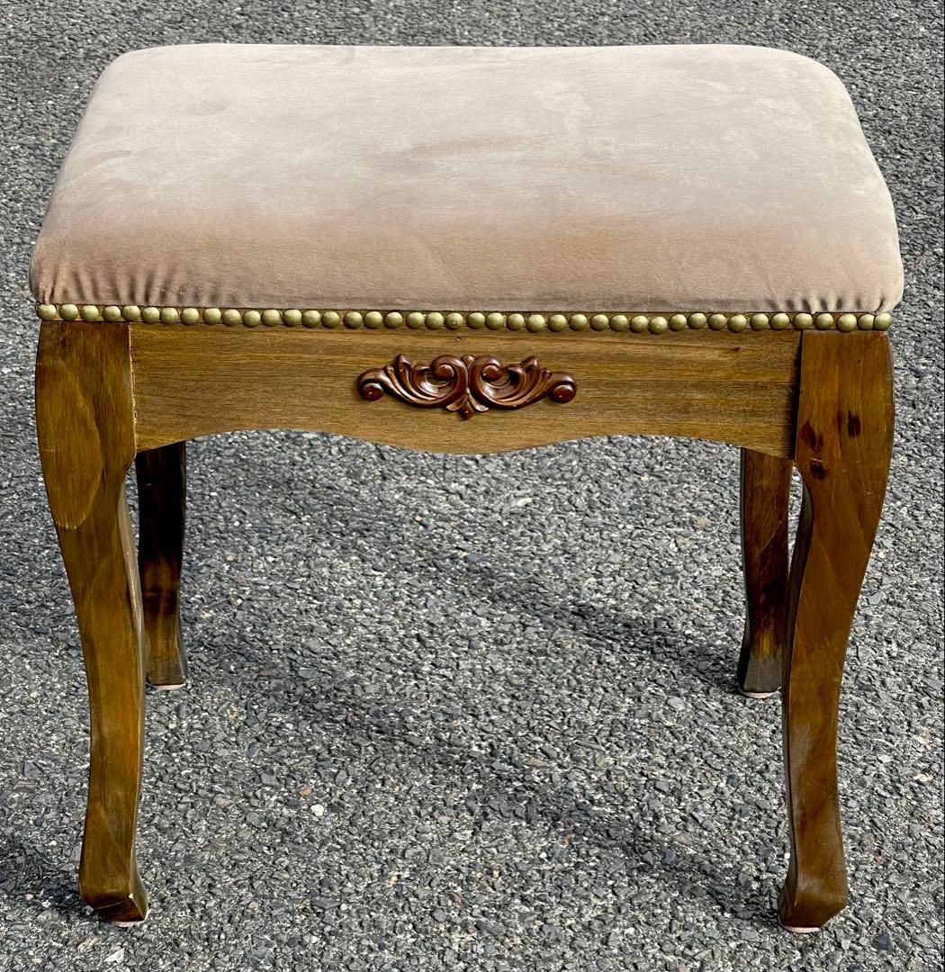 洋風　アンティークデスク　木製　軽量　テーブル　イスセット