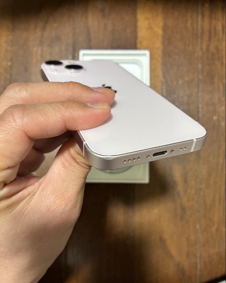 Apple iPhone 13 mini ピンク 本体 充電ケーブル付き