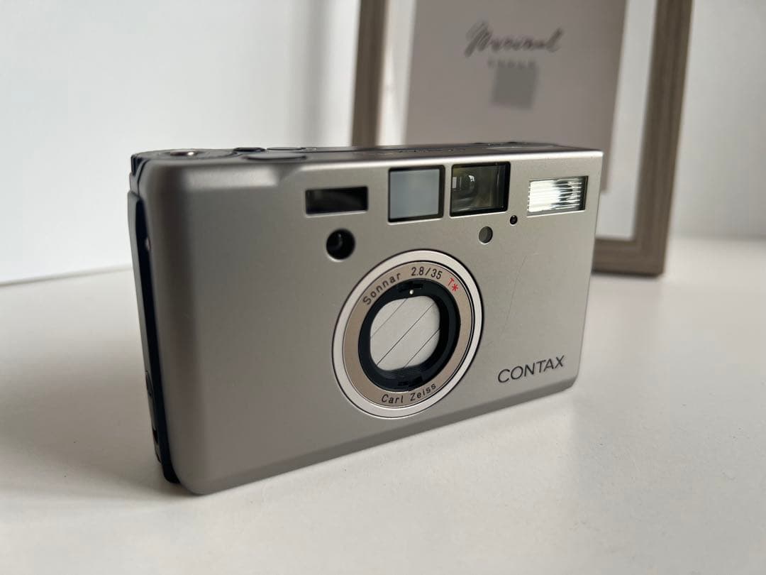た*ん様 CONTAX T3 シルバー 35mm 後期型　フィルムカメラ