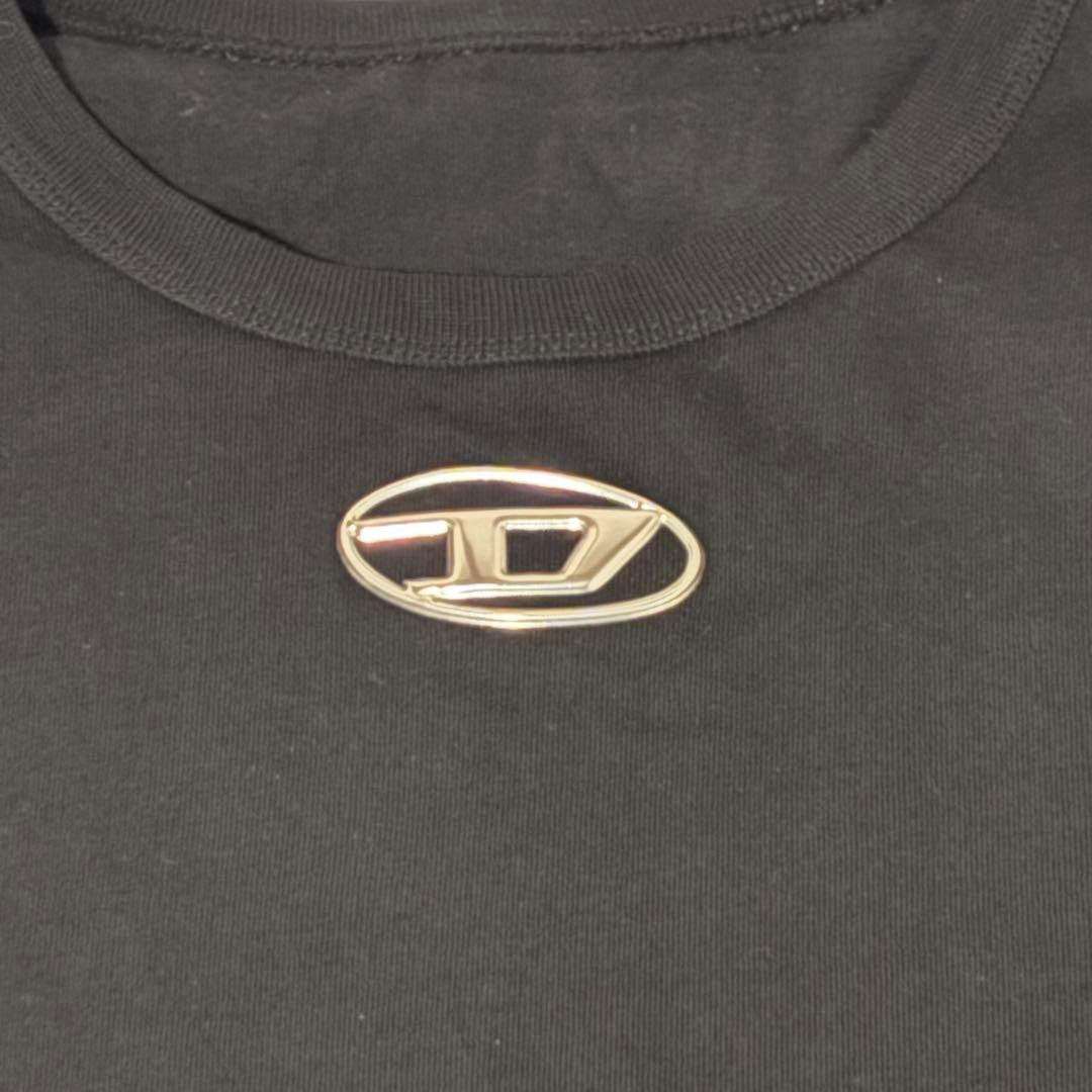 ゆ様用 ディーゼル タンクトップ オーバルD メンズ 現行 ストレッチ 黒