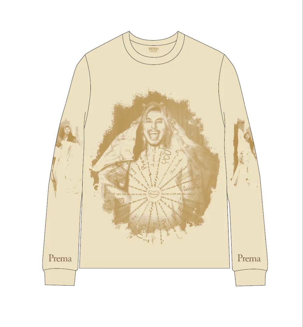 藤井風　Faded Prema Long Sleeve Tシャツ　ロンT
