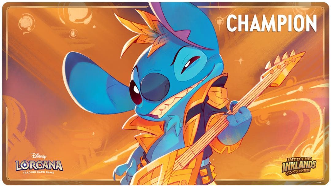 スティッチ　ロックスター　プレイマット　ロルカナ　優勝賞品