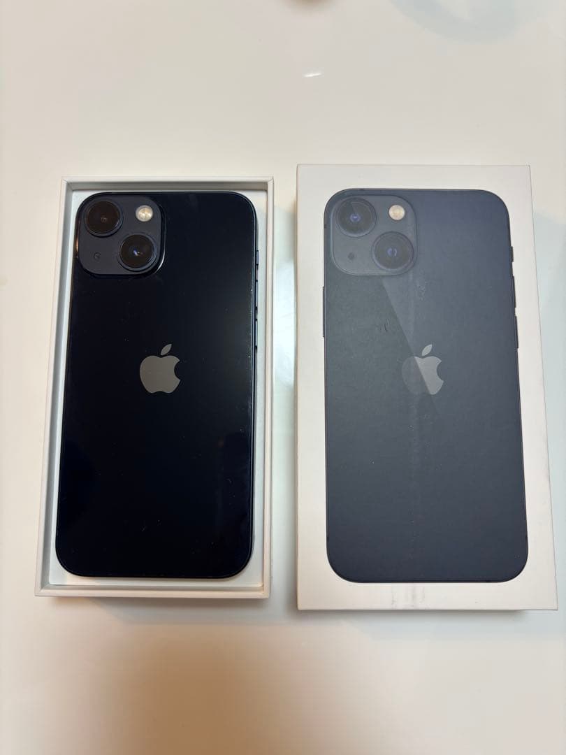 iPhone 13 mini 128GBミッドナイト 本体 充電ケーブル付き