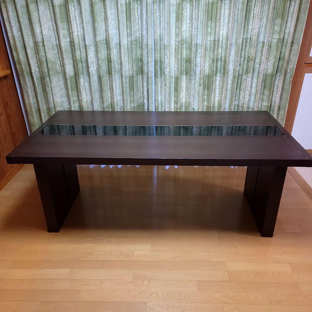 定価:300,000円 椅子6脚セット 180cmテーブル 大川家具