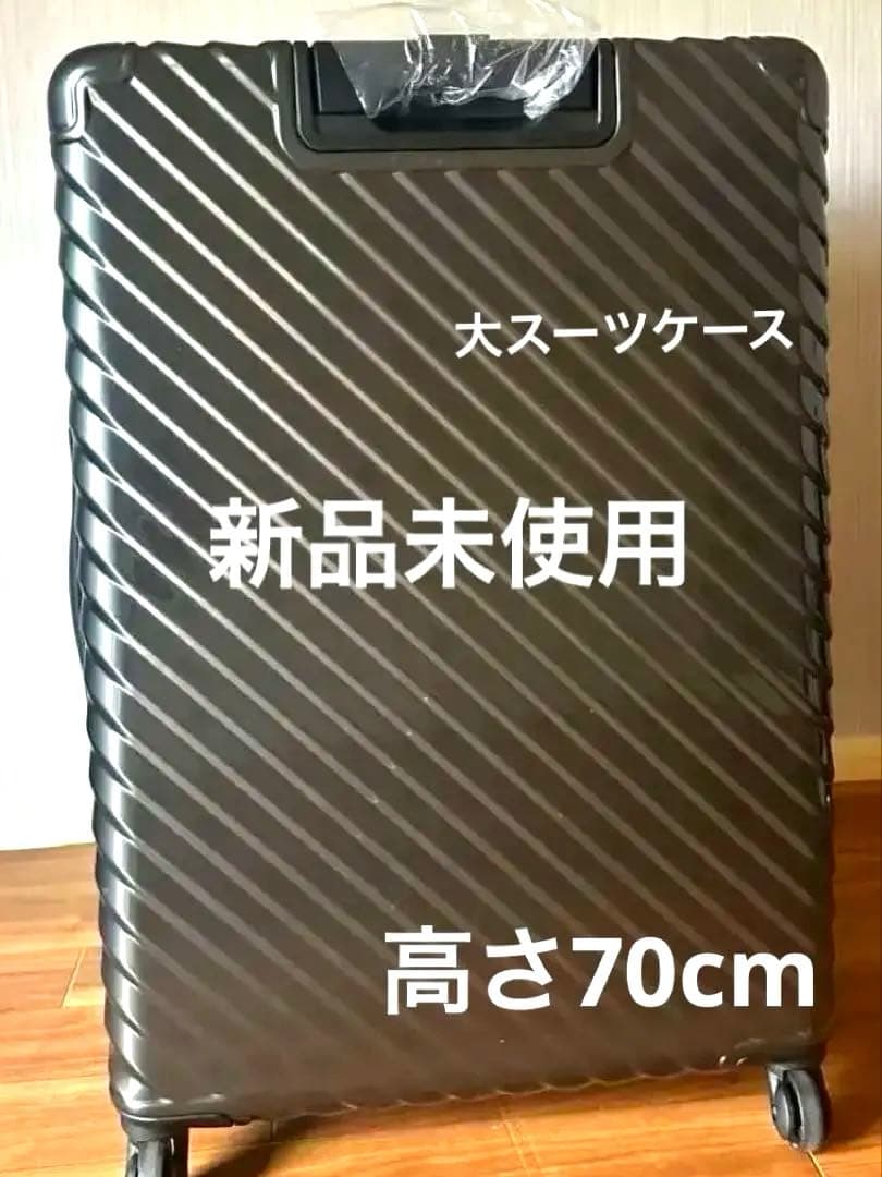 大きめ黒スーツケース
