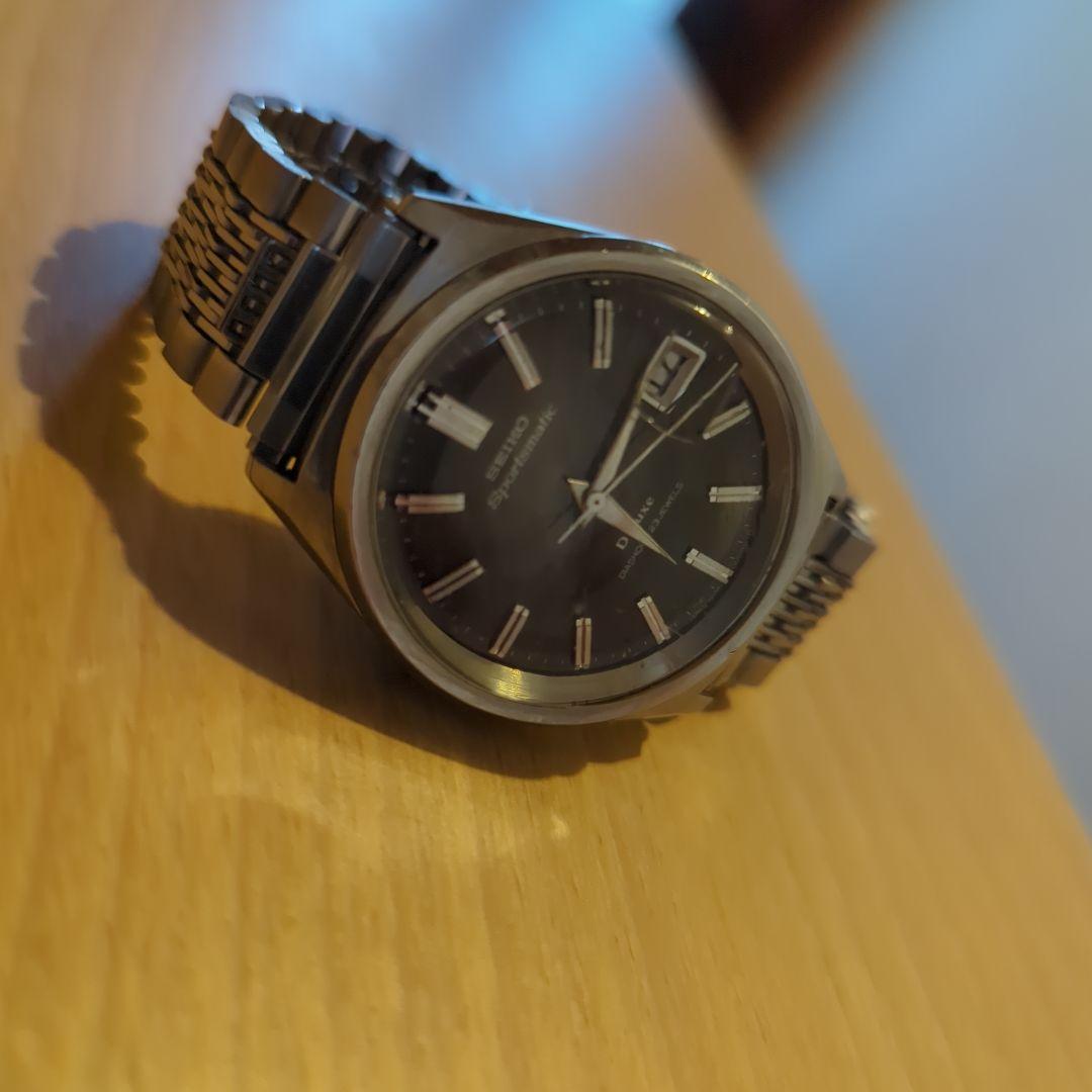 s*u様 精度良好【SEIKO】 Sportsmatic Deluxe黒/ 23