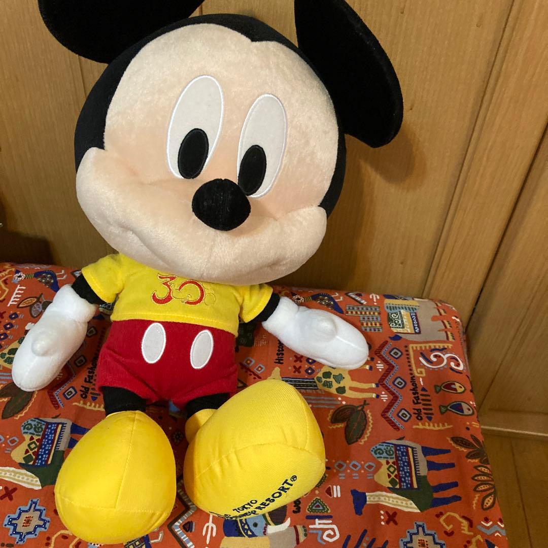 ミッキーマウス　東京ディズニーリゾート　30周年　ぬいぐるみ　45cm