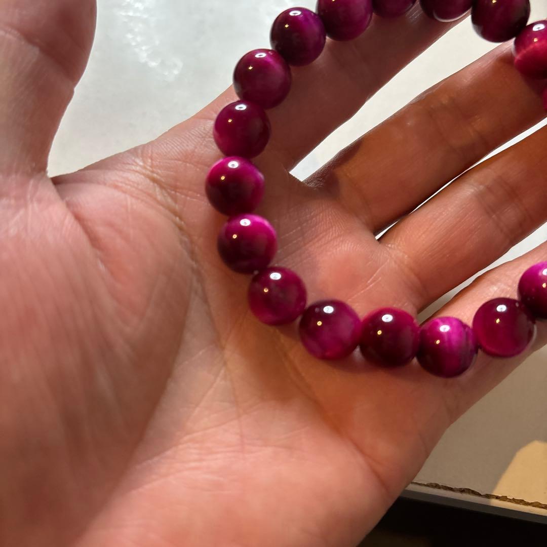 ピンクタイガーアイたん！綺麗！ピッカピカ！