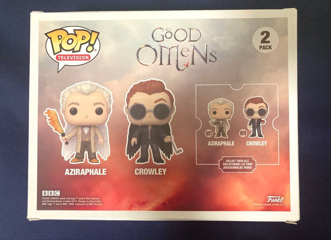 グッド・オーメンズ　ファンコ　アジラフェル&クロウリー　good omens