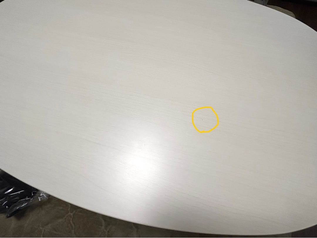 【ニトリ】楕円形リビングこたつテーブル